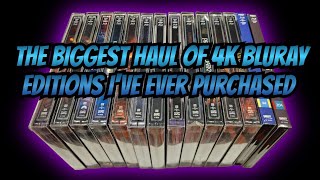 The Biggest Haul Of 4k Bluray Editions I've Ever Purchased. (SCREAM FACTORY)