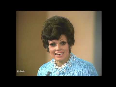 1969 Spain: Salomé - Vivo cantando (Place 1 at Eurovision Song Contest) with SUBTITLES