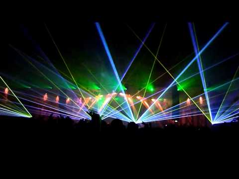 Dirty Dutch Fallout - lasershow (HD)