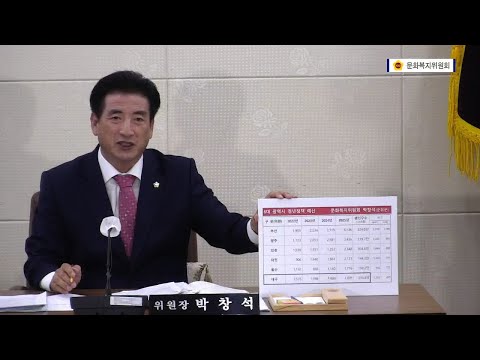 대구시의회 문화복지위원회(위원장 박창석), 청년정책 실효성 강화 및 보육환경 개선 촉구