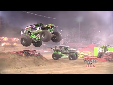 Monster Jam World Finals XIII Encore 2012 - Grave Digger 30th Anniversary