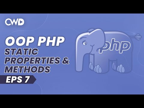 Static Properties Methods In OOP PHP | Introduction To Object Oriented PHP | PHP Tutorials