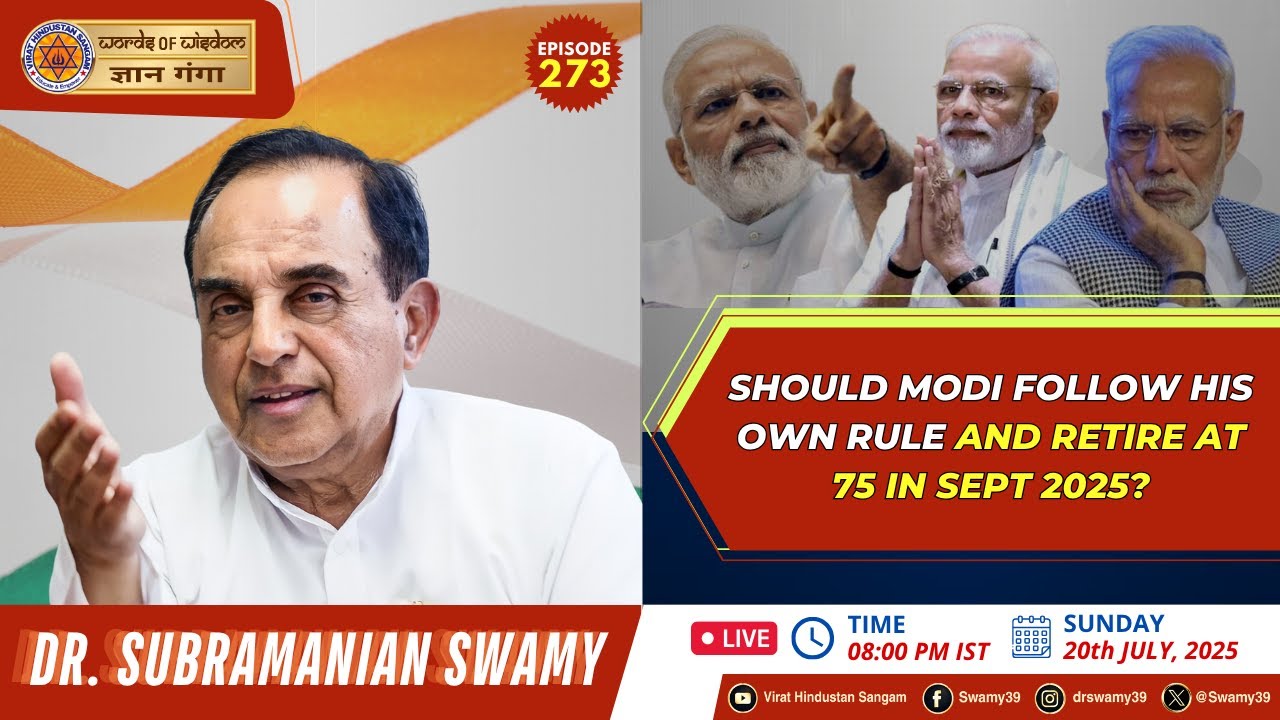 Should Modi Follow His Own Rule & Retire at 75 in Sept 2025?