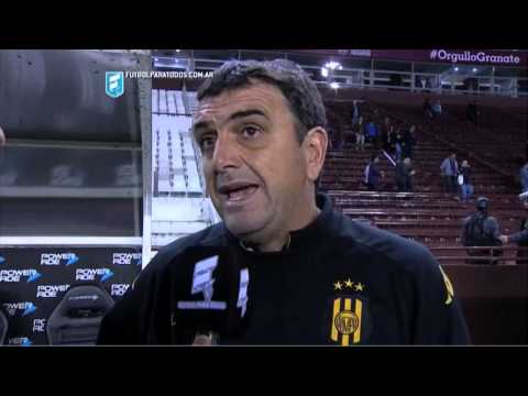 Osella:"Se definió por dos errores". Lanús 2 Olimpo 0.Fecha 14.Torneo Primera División.FPT