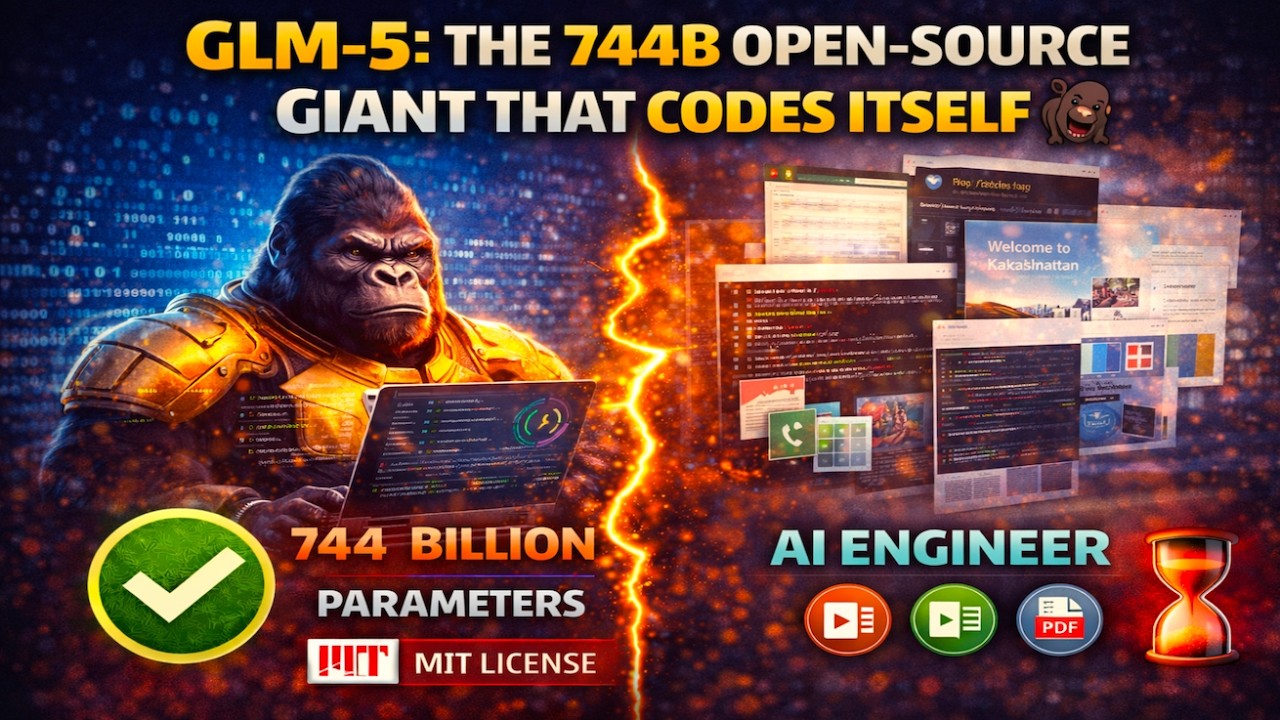 GLM-5: The 744B Open-Source Giant That Codes Itself 🦍