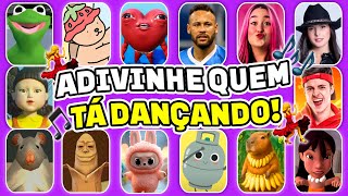 ADIVINHE QUEM TÁ DANÇANDO!💃🎵 Ana Castela, NÃO CHORAXX, Bobbie Goods, Bananex, Labubu, Enaldinho