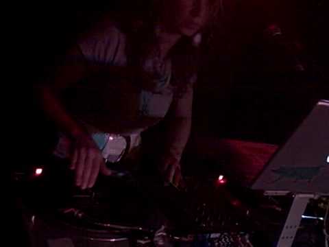 DJ Chela mixing at Ladies Love