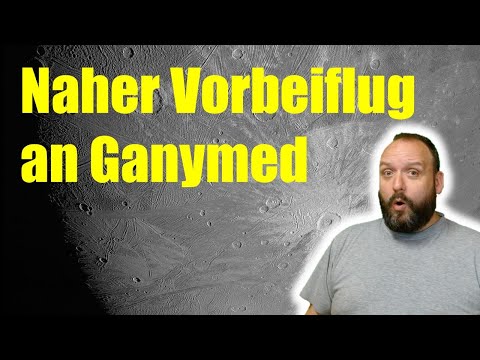 Sehr naher Vorbeiflug an Ganymed | Jupiter | Sonde Juno | Abschied von Juno | Astronomie | Raumfahrt