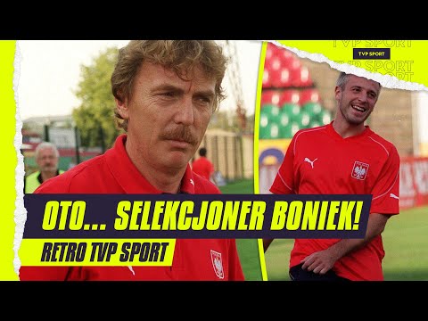 PIERWSZY TRENING SELEKCJONERA BOŃKA! TAK TO WYGLĄDAŁO W 2002 ROKU | RETRO TVP SPORT