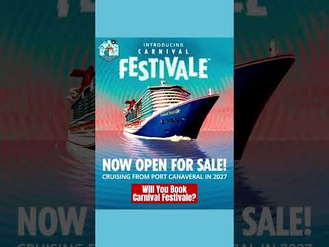 Thumbnail for The Next Carnival Cruise Ship is Coming: Carnival Festivale #cruiseship #cruise