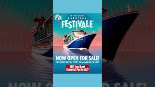 The Next Carnival Cruise Ship is Coming: Carnival Festivale #cruiseship #cruise