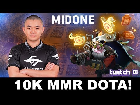 MidOne vs Abed   First time 10K vs 10K! Clash of Top MMR Dota2