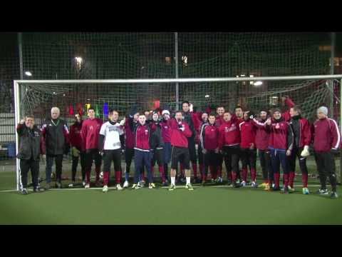 Die Spieler des SC Wiener Viktoria sagen DANKE!