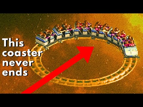 The Infinity Coaster (OpenRCT2)