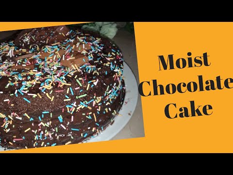 Moist chocolate cake