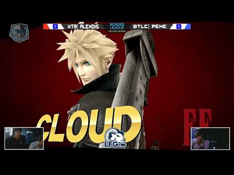 BL3 Smash 4 - XTR | AlexDis (Cloud) VS BTLC |Pene (Marth/Ness) - Round Robin
