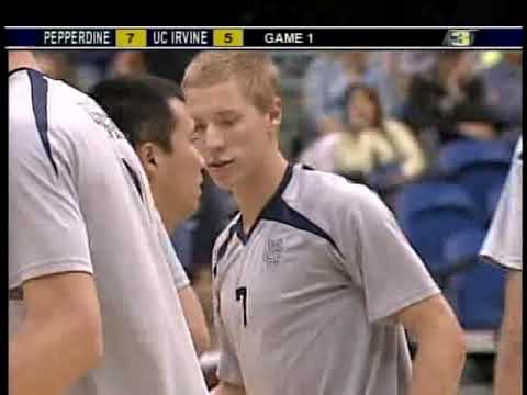 2009 UCI vs Pepperdine Men's Volleyball part 1