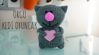 O kadar kolay ki gözlerinize inanamayacaksınız / örgü oyuncak kedi / örgü modelleri / Figen Ararat