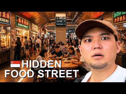 I Visit Singapore’s NEWEST Underground Food Street