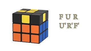 Rubik&#39;s Cube - the yellow cross from the &quot;L&quot; shape