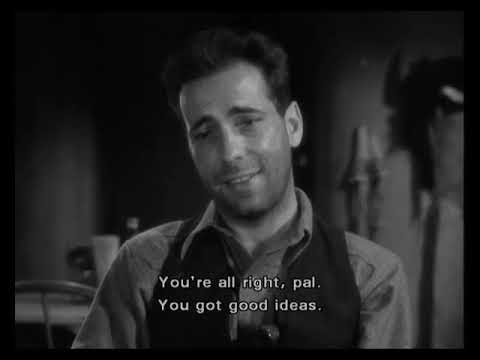 The Petrified Forest - one of Humphrey Bogart's best scenes ever