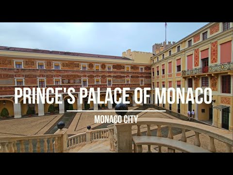 WALKING TOUR | Prince's Palace of Monaco | Monaco City