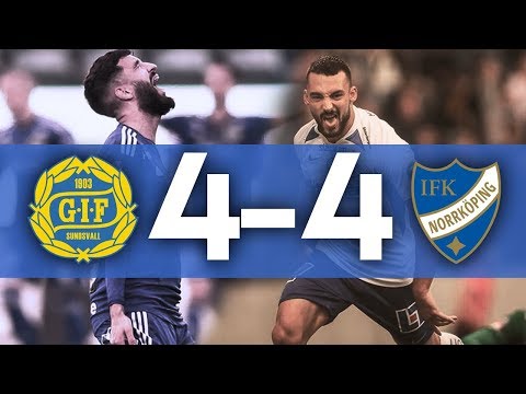 GIF Sundsvall 4 - 4 IFK Norrköping !!! Goals & Highlights !!!