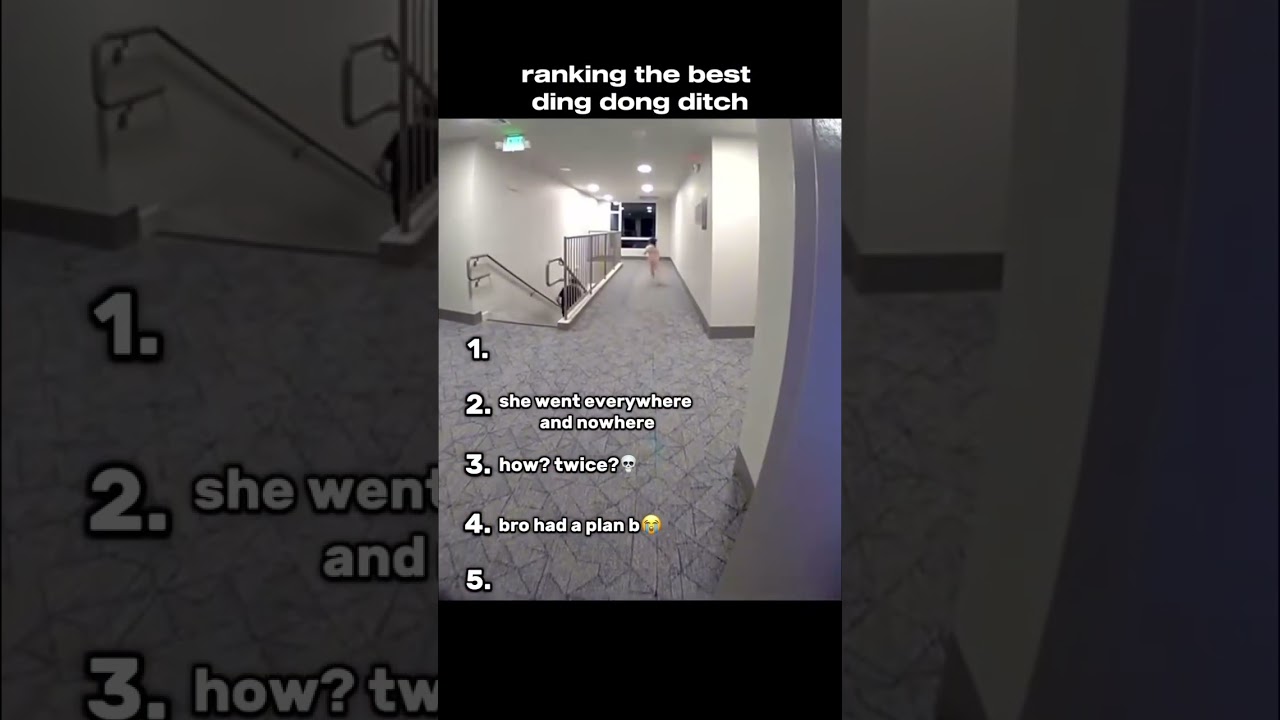 Ranking the top 5 ding dong ditches Pranks😂