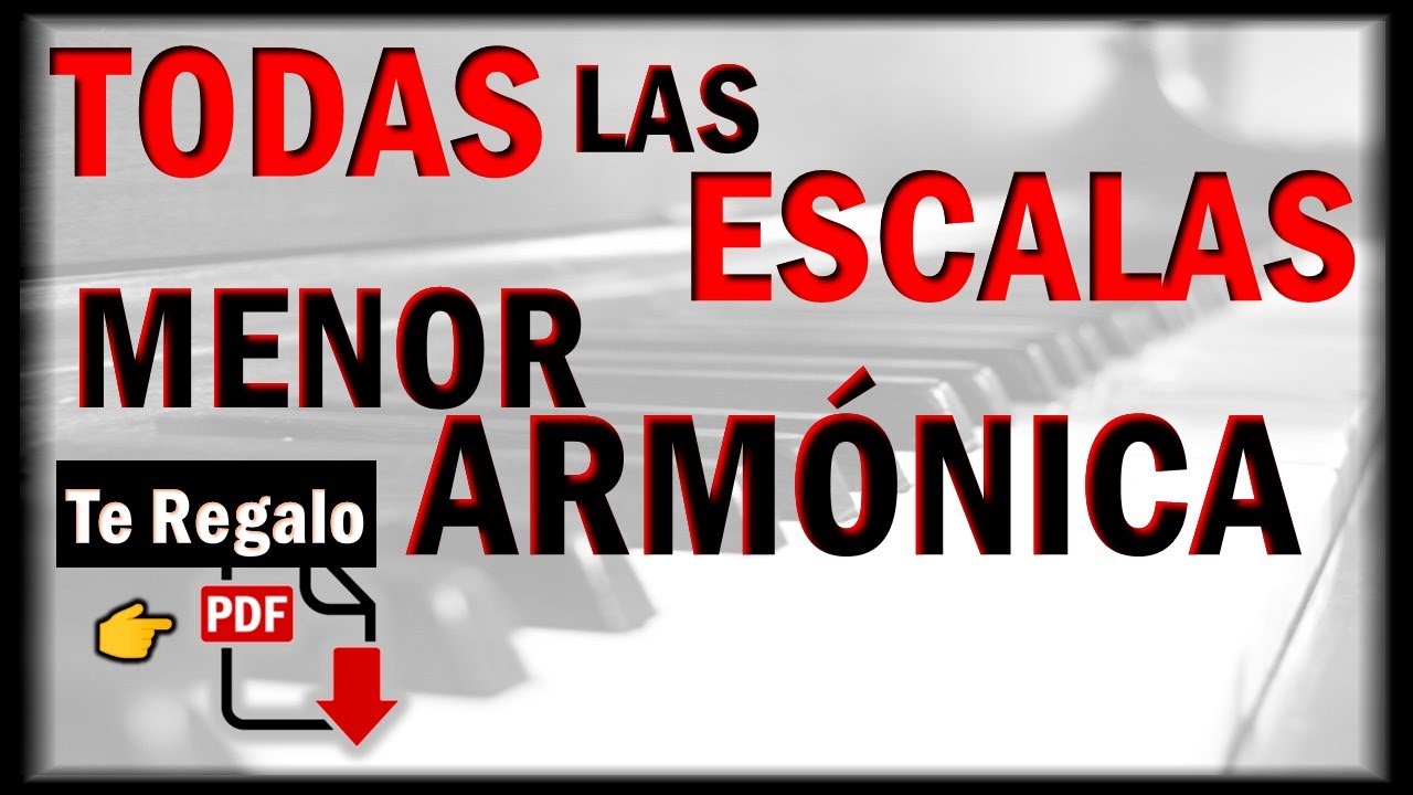 Todas Las Escalas Menor Armónica - PDF Gratis