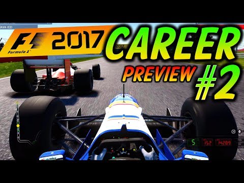 F1 2017 Gameplay: PURSUIT CHALLENGE - F1 2017 CAREER MODE PREVIEW PART 2