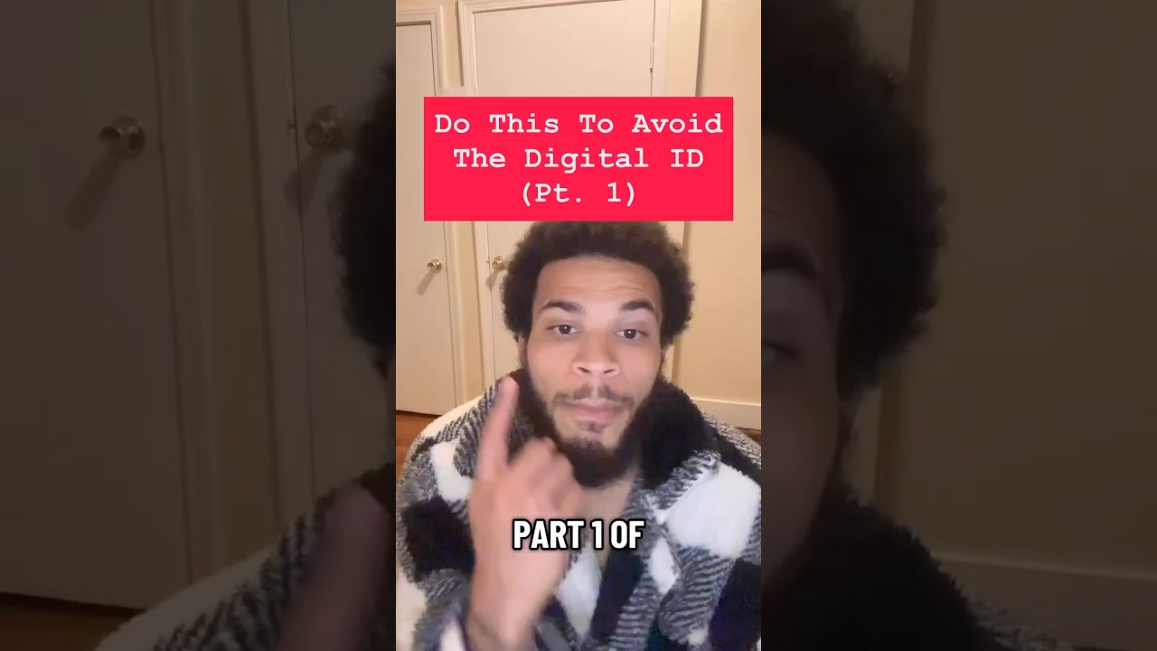 How To Avoid The Digital ID (Pt. 1) #digitalidentity #digitalid #freedom