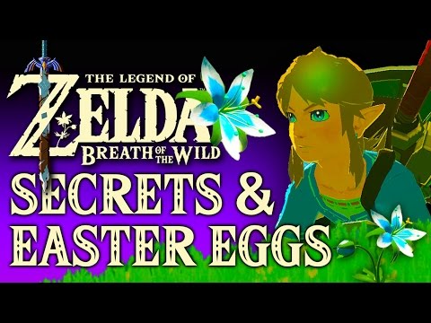 Zelda Breath of the Wild Easter Eggs & Secrets Video