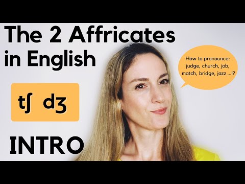 The 2 Affricate Sounds | tʃ & dʒ | English Pronunciation