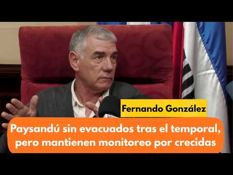 Paysandú sin evacuados tras el temporal, pero mantienen monitoreo por crecidas