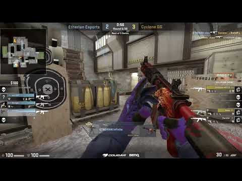 Etherian Esports vs. Cyclone GG Game 1- $10,000 CHI CS:GO Open - Quarter Final BO3