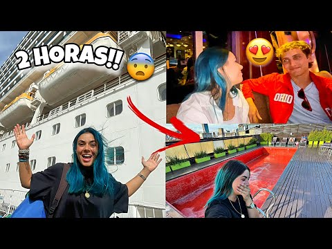 2 HORAS DE VLOG- PRIMEIRA VEZ VIAJANDO DE NAVIO!!