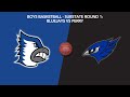 Boys Substate Basketball - Bondurant-Farrar vs Perry