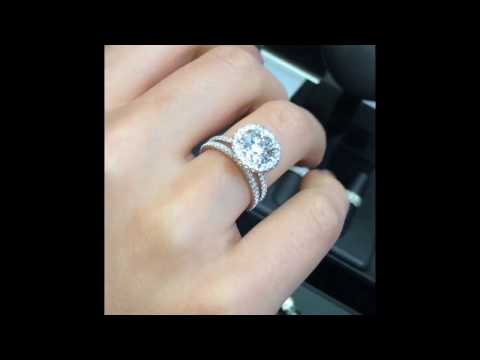 2.74 ct Round Diamond Halo Ring