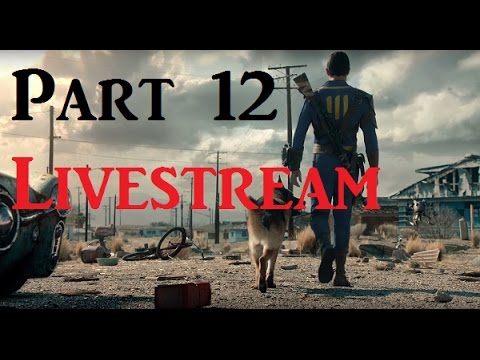 Fallout 4 Survival mode livestream Part 12 | Building and Questing (Commentary)