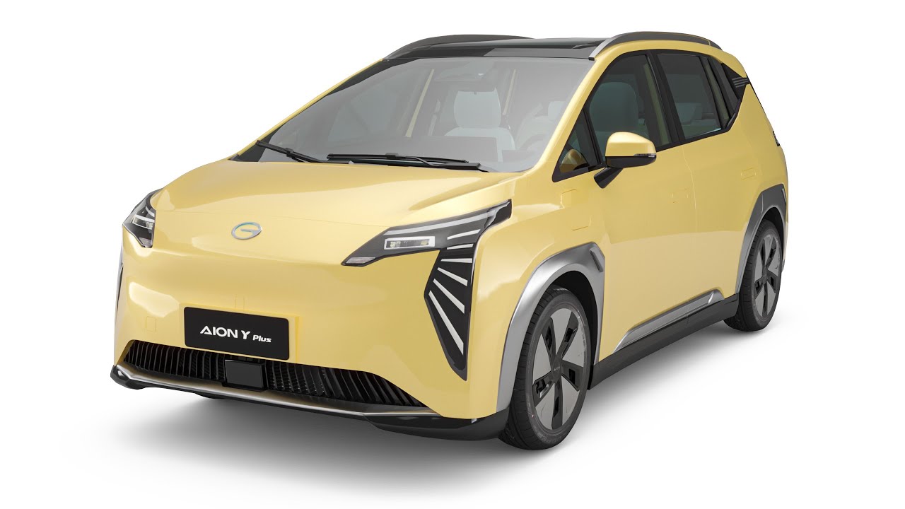 2025 GAC AION Y Plus With Interior 3D Model