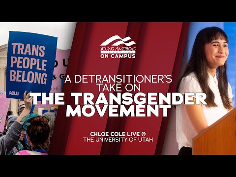 De kijk van een detransitioner op de transgenderbeweging — Chloe Cole aan de Universiteit van Utah (YAF)