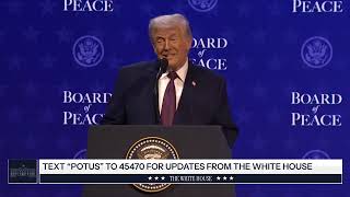  Presiden Trump Resmikan Board of Peace, Klaim Berhasil Akhiri Delapan Perang dan Dorong Perdamaian Global