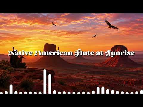 Native American Flute at Sunrise