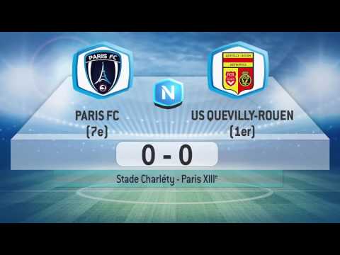 Résumé du match Paris FC - Quevilly-Rouen Métropole (J-30)