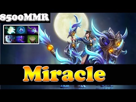 Dota 2   Miracle  8500MMR Plays Mirana  Ranked Match Gameplay   YouTube