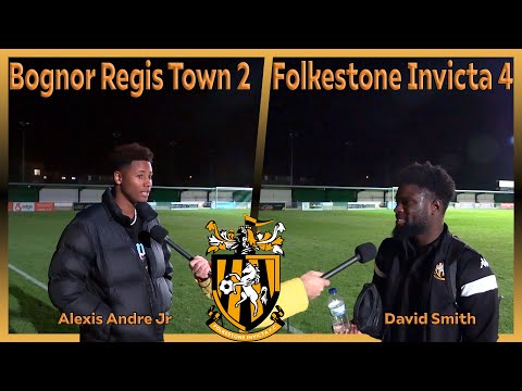 Reaction | Alexis Andre Jr & Dave Smith | Bognor Regis Town 2-4 Invicta