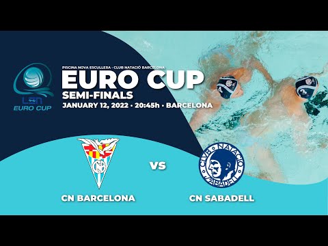 LEN Eurocup | CN Barcelona - Astralpool CN Sabadell | Anada de les semifinals - 12/01/2022