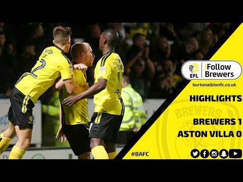 CARABAO CUP HIGHLIGHTS | Burton Albion 1-0 Aston Villa