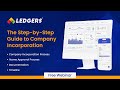 The Step-By Step Guide To Company Incorporation