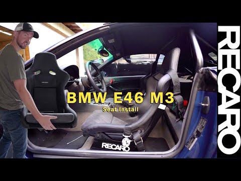 MY DREAM RACING SEATS | BMW E46 M3 Recaro Pole Position Seat Install | Vlog #006